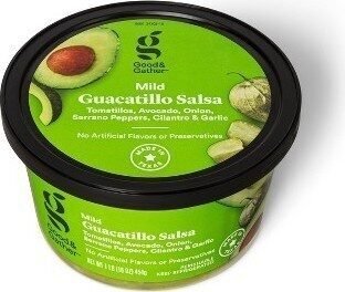 Mild guacatillo salsa