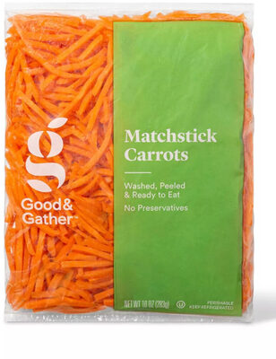 Matchstick carrots