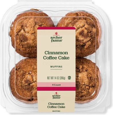 Cinnamon coffee cake muffins