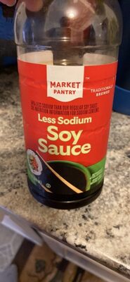 Less Sodium Soy Sauce