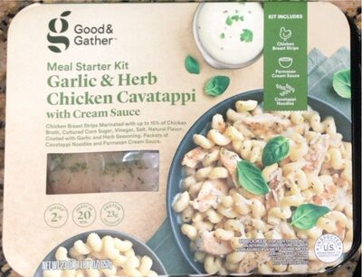 Garlic & Herb Chicken Cavatappi Meal Starter Kit