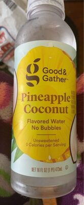 Pineapple Coconut Flavored Water