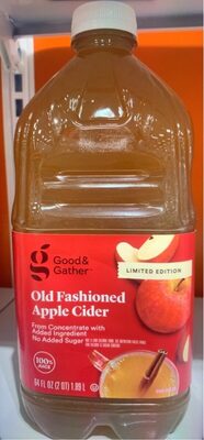 Old Fashioned Apple Cider
