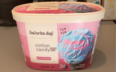 cotton candy ice cream
