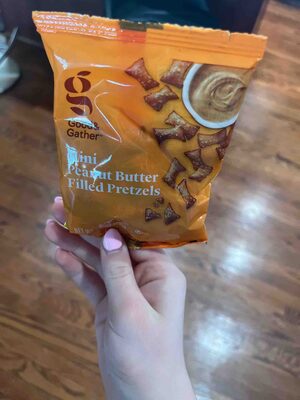 Mini Peanut Butter Filled Pretzels