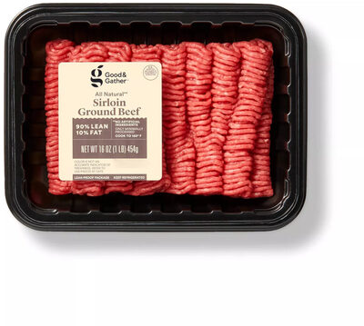 Ground beef sirloin