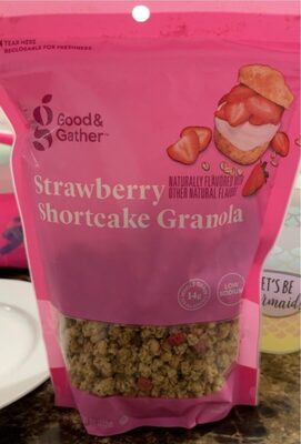Strawberry shortcake granola