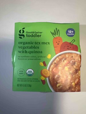 Organic Tex Mex Vegetables With Quinoa
