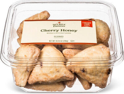 Scones cherry honey