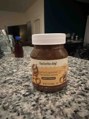 Salted Caramel Flavored Cocoa Sweet Spread