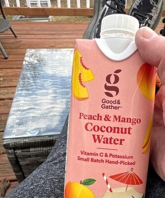 Peach & Mango Coconut water