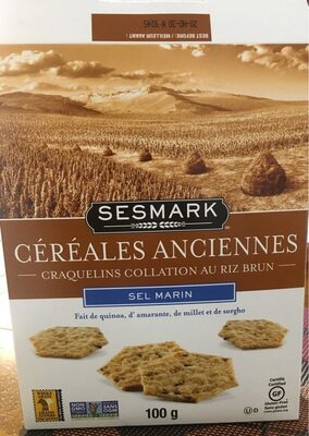 Ancient Grains Crackers Sea Salt