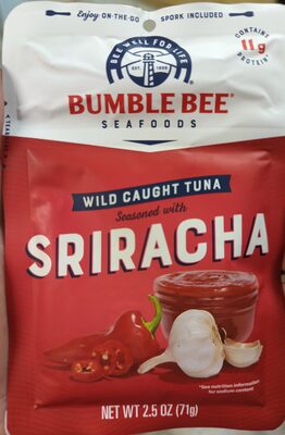 Sriracha seasoned tuna