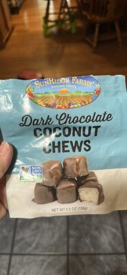 Dark Chocolate Coconut Chews
