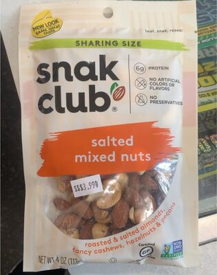 Roasted Salted Mixed Nuts