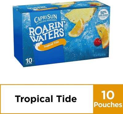Roarin waters tropical tide fruit flavored water