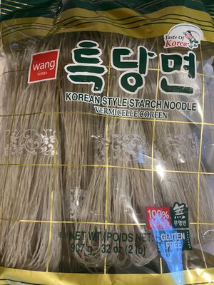 Korean style starch noodle