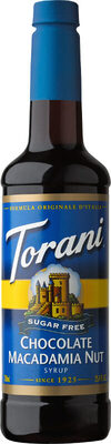 Chocolate Macadamia Nut Syrup