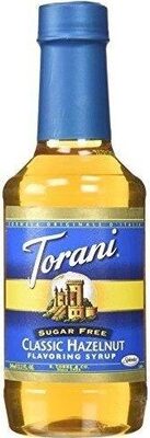Flavoring syrup classic hazelnut sugar free