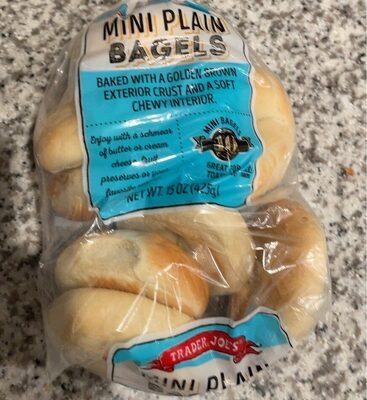 Mini plain bagle