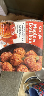 Maple & Bourbon Chicken Meatballs