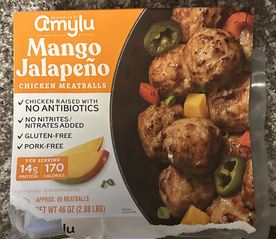 Mango Jalapeño Chicken Meatballs