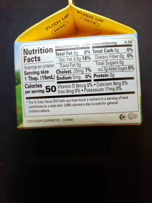 Organic valley, heavy whipping cream