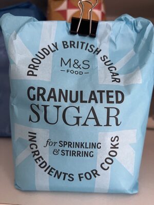 British granulated sugar