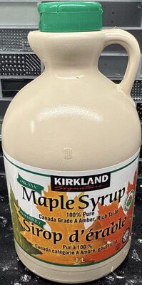 Organic Maple Syrup Grade A Amber