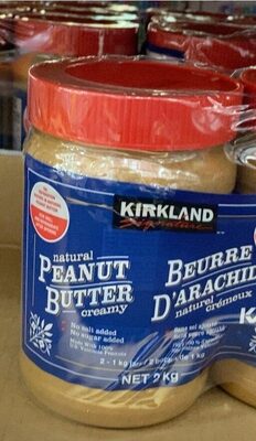Natural peanut butter