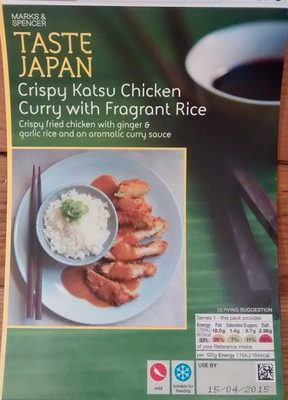 Crispy Katsu Chicken Curry with Fragrant Rice