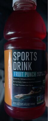 Sports Drink Fruit Punch