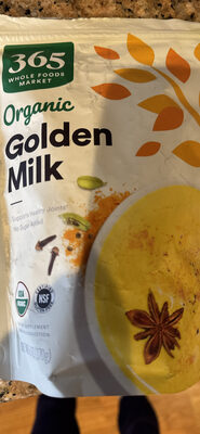 Organic golden milk
