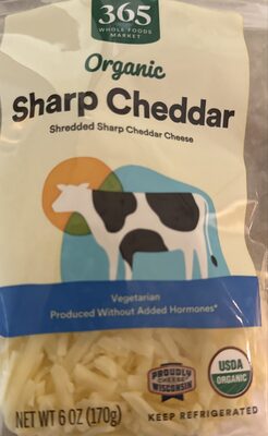 Shredded cheddar