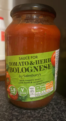Tomato & Herb Bolognese