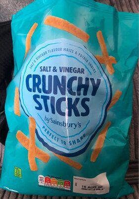 Salt and vinegar crunchy sticks