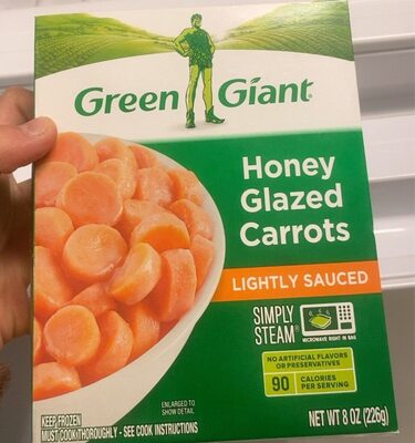 Honey glazed carrots