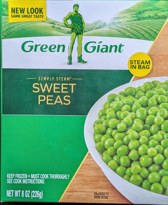 Simply Steam Sweet Peas