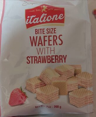 Waffers with Strawberry
