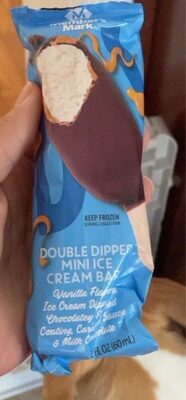 Double dipped mini ice cream bars