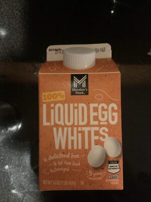 Liquid egg whites