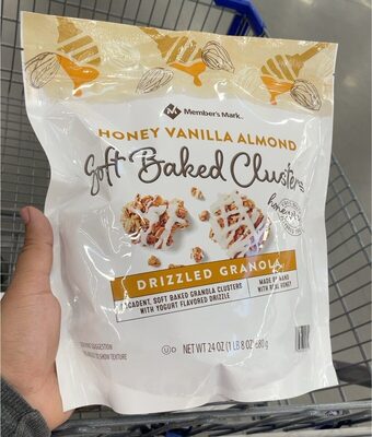 Honey vanilla almond soft baked clusters