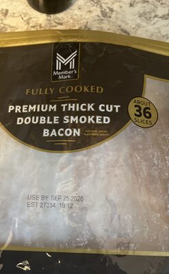 Premium Thick Cut Double Smoked Bacon