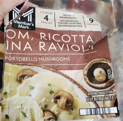Mushroom Ricotta Fontina Ravioli
