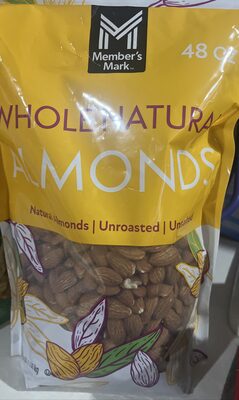 Whole Natural Almonds