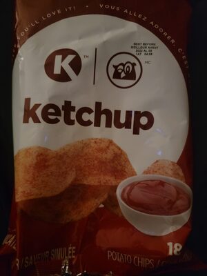 couche tard ketchup chips