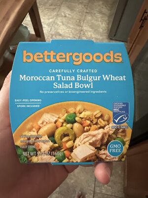 Bettergoods moroccan tuna bowl