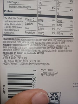 Fruit Strips Variety Pack