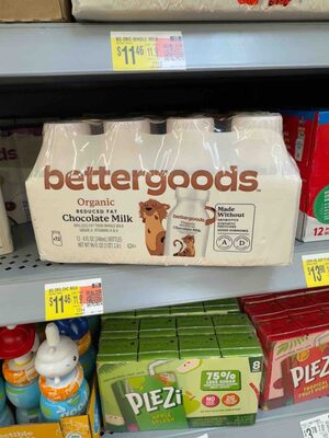 Organic Reduced Fat Chocolate Milk