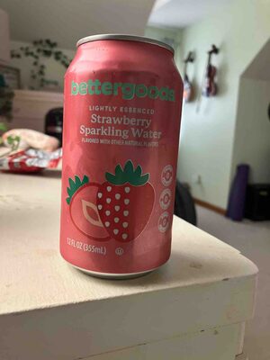 Strawberry Sparkling Water